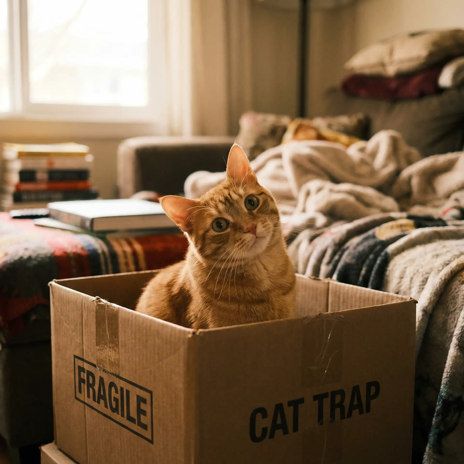 橘猫躲在纸箱里 - 年轻的朋友3 免费观看